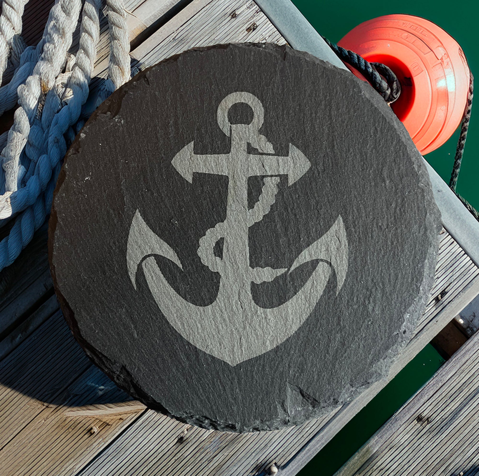 Slate Nautical Coaster set