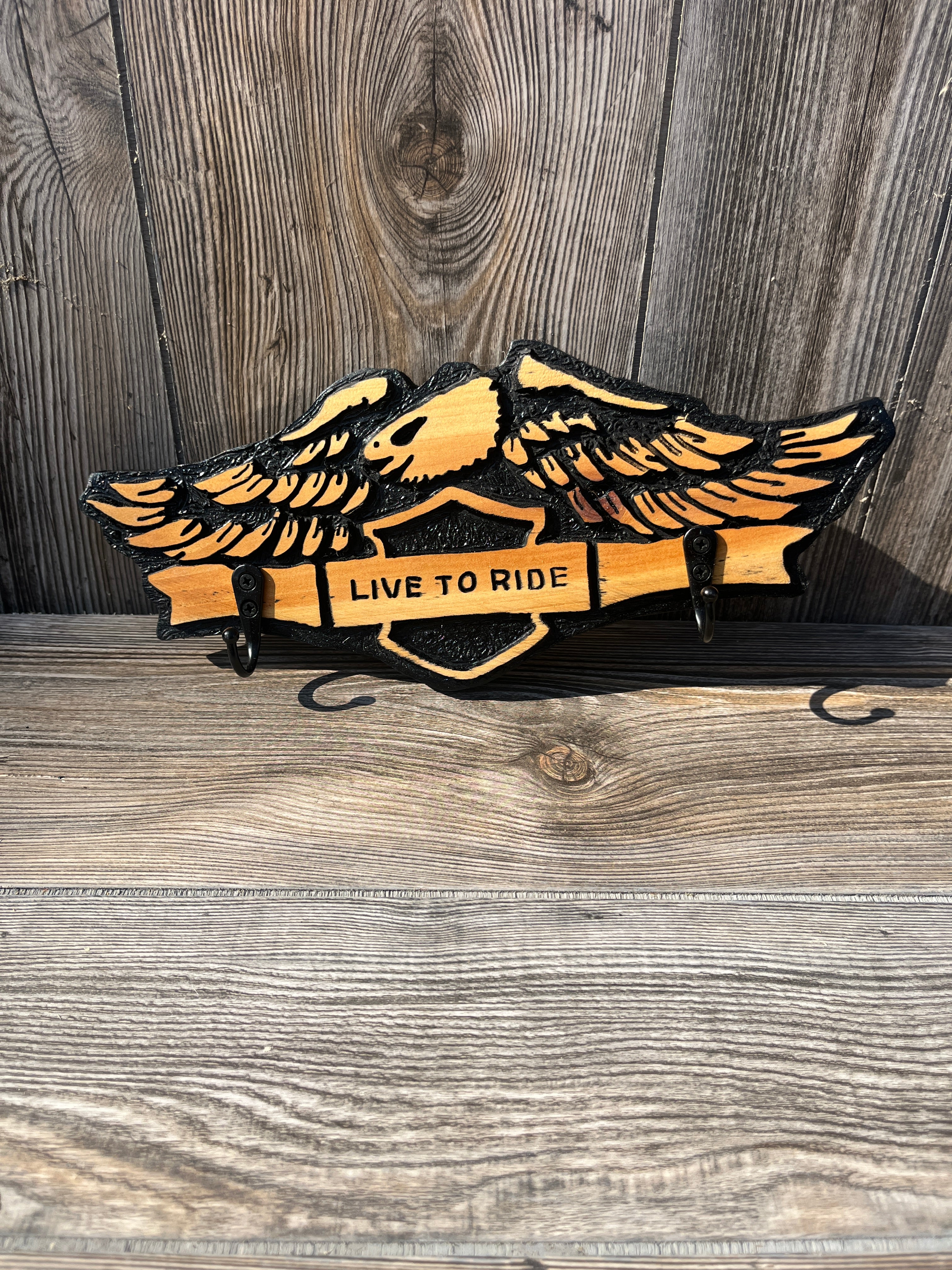 Key holder, Eagle motorcycle design