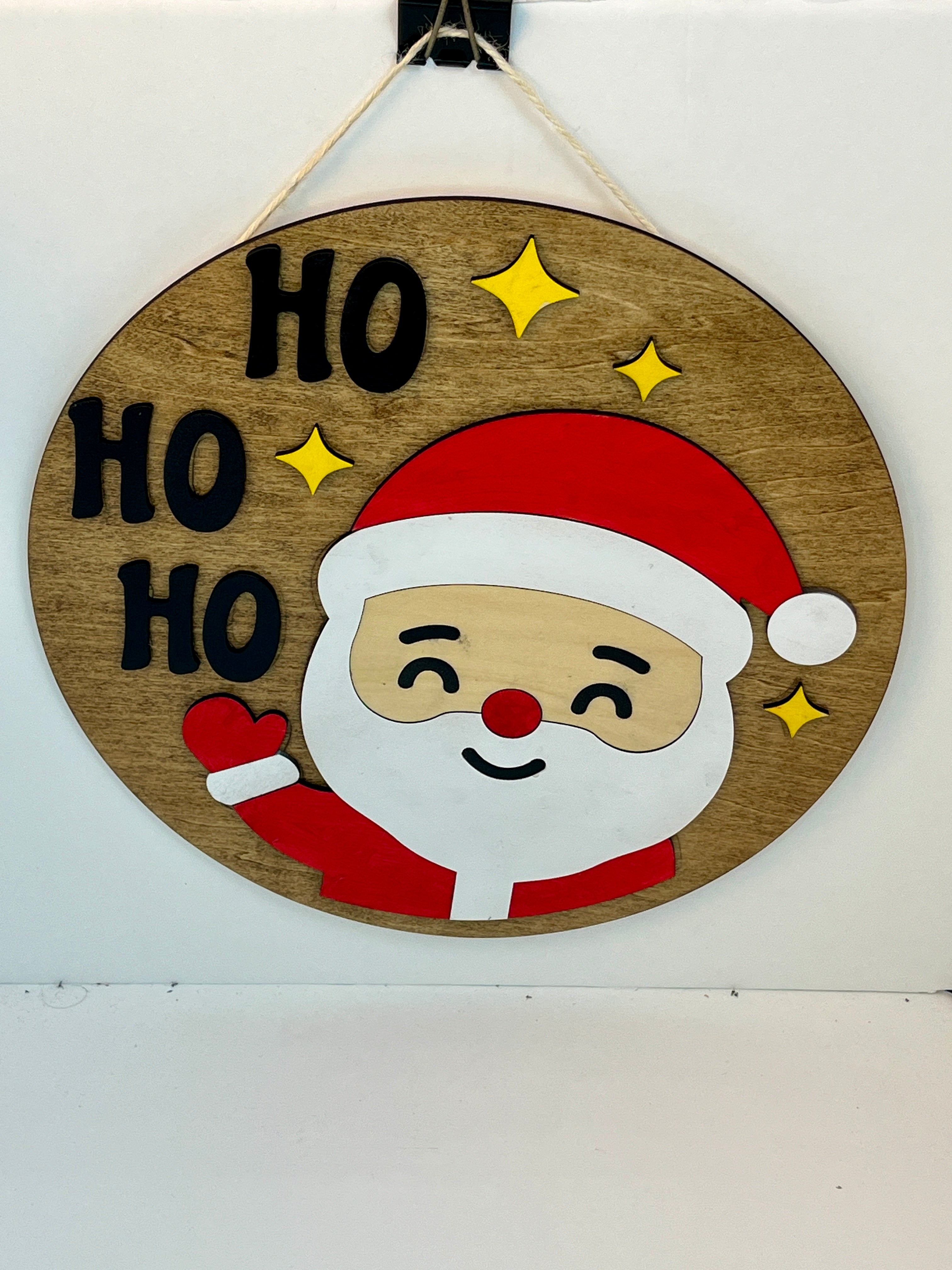 11 inch Door Hanger Santa