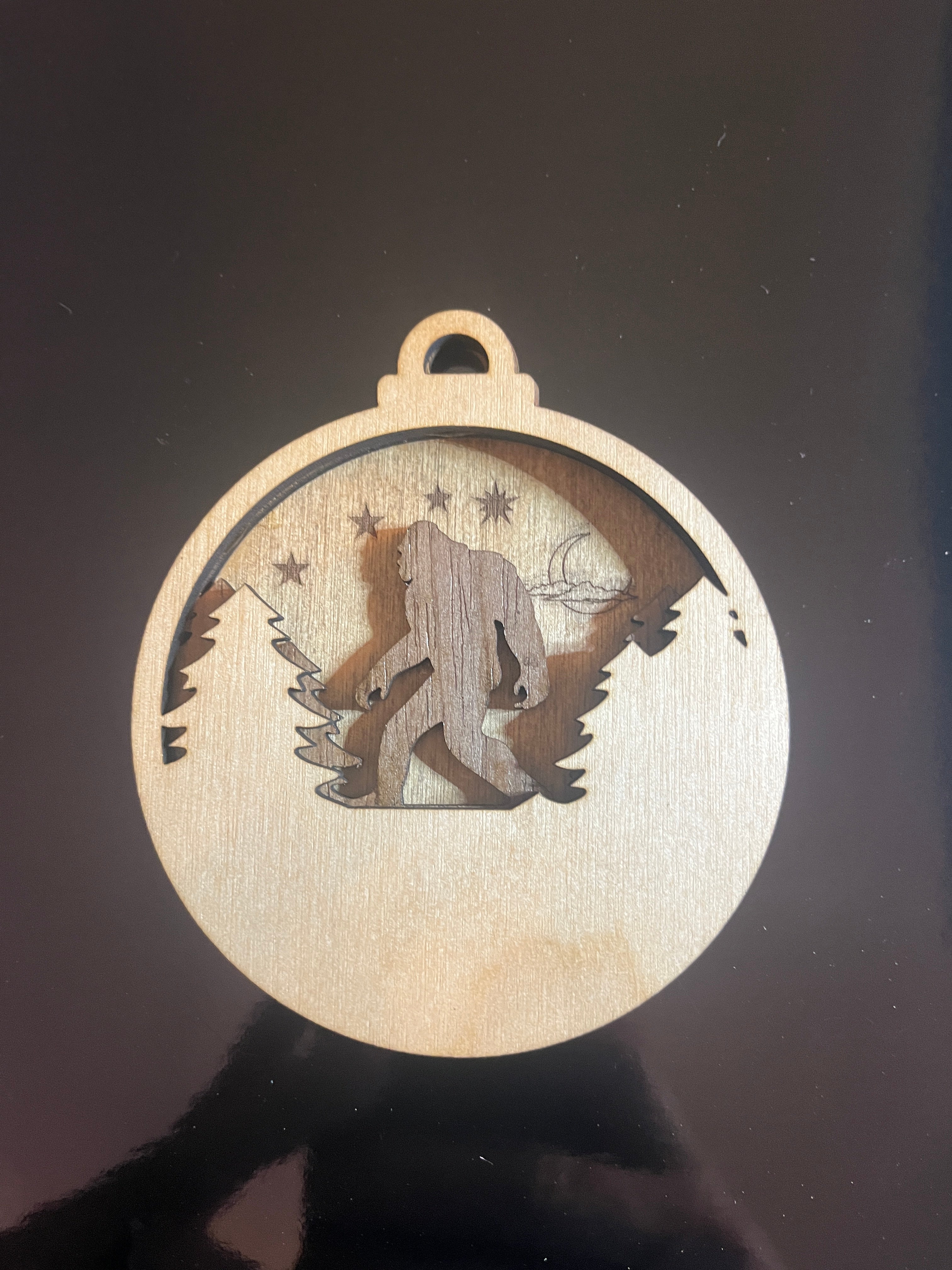 Christmas Ornament Bigfoot